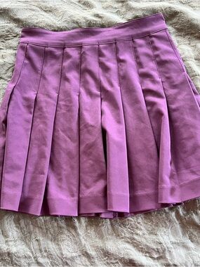 Love Tree Women’s Purple Pleated Skirt Size Medium Fairy Feminine Preppy